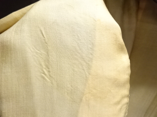  大正ロマン　唐草模様織出しお召し着物